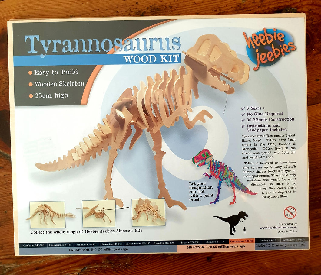 Dinosaur Wood Kit Puzzles