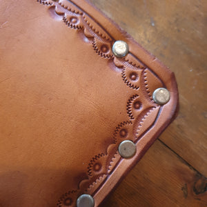 Vintage Leather Caddy
