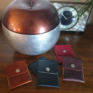 Leather Credit Card Pouch