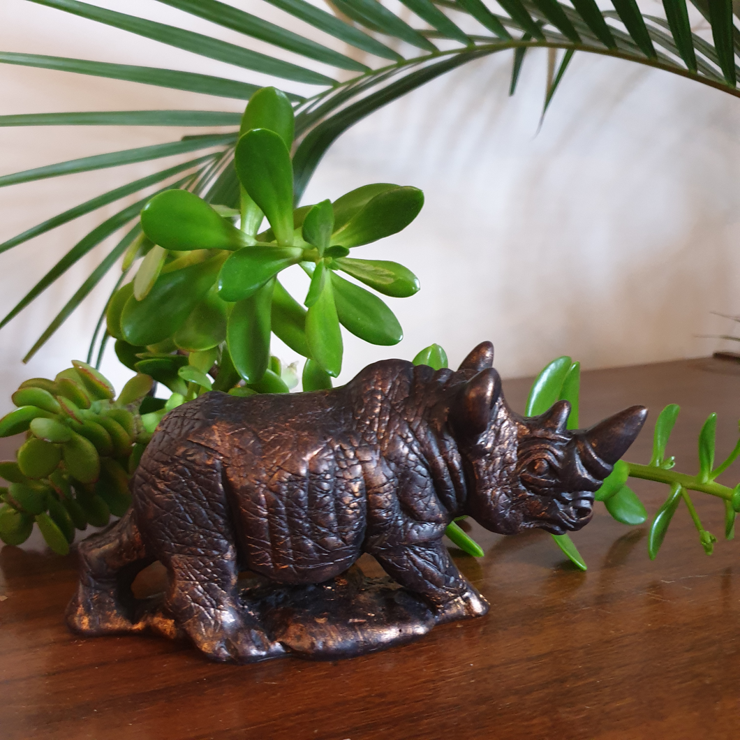 Rhinocerous Figurine