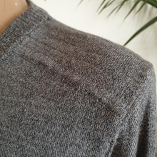 Load image into Gallery viewer, Berlin Crew neck Merino knit. Grey or Blue.
