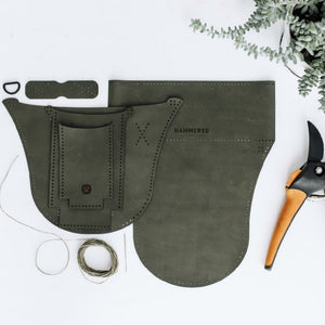 Hammered Leatherworks Kit : Good Thymes Gardening Belt.