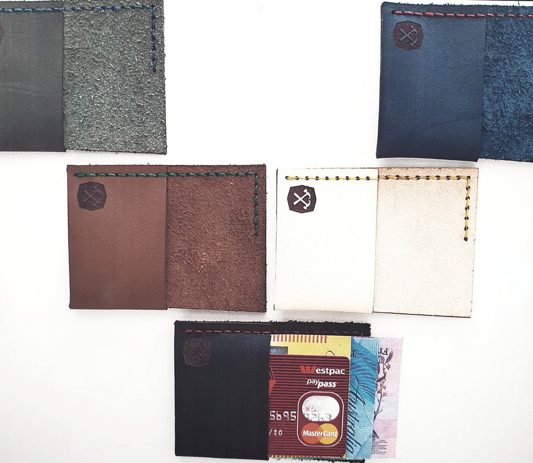 Hammered Leatherworks Kit : Flip-a-roo Card Wallet