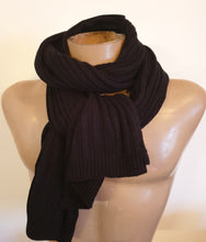 Load image into Gallery viewer, Scarf Plain Rib Knit

