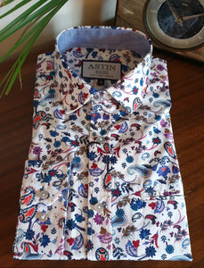 Astin Smith Paisley Floral Shirt