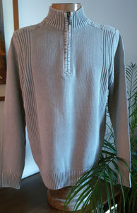 Berlin Cotton Knit Stonewash, Grey or Charcoal