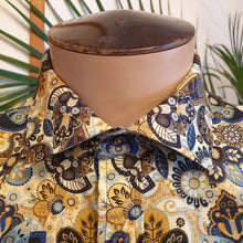 Load image into Gallery viewer, Mustard Paisley Thomson &amp; Richards Shirt
