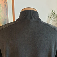 Load image into Gallery viewer, Berlin Cotton Jumper, Zip neck,  Stone or Black
