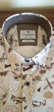 Load image into Gallery viewer, AK Demire Short Sleeve &#39;Aeroplane&#39; shirt
