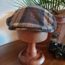 Load image into Gallery viewer, Checked Flat Cap
