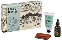 Load image into Gallery viewer, Gentlemen&#39;s Hardware Beard Survival Kit
