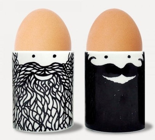 Beardy Egg Cup Set