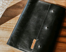 Load image into Gallery viewer, Black Leather Organizer
