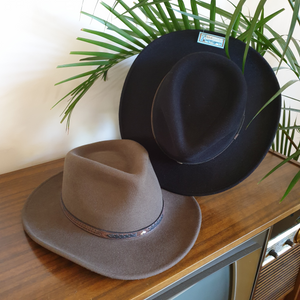 Western Style Wool Felt Hat
