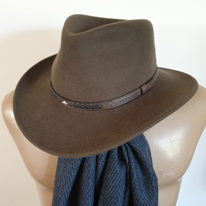 Western Style Wool Felt Hat